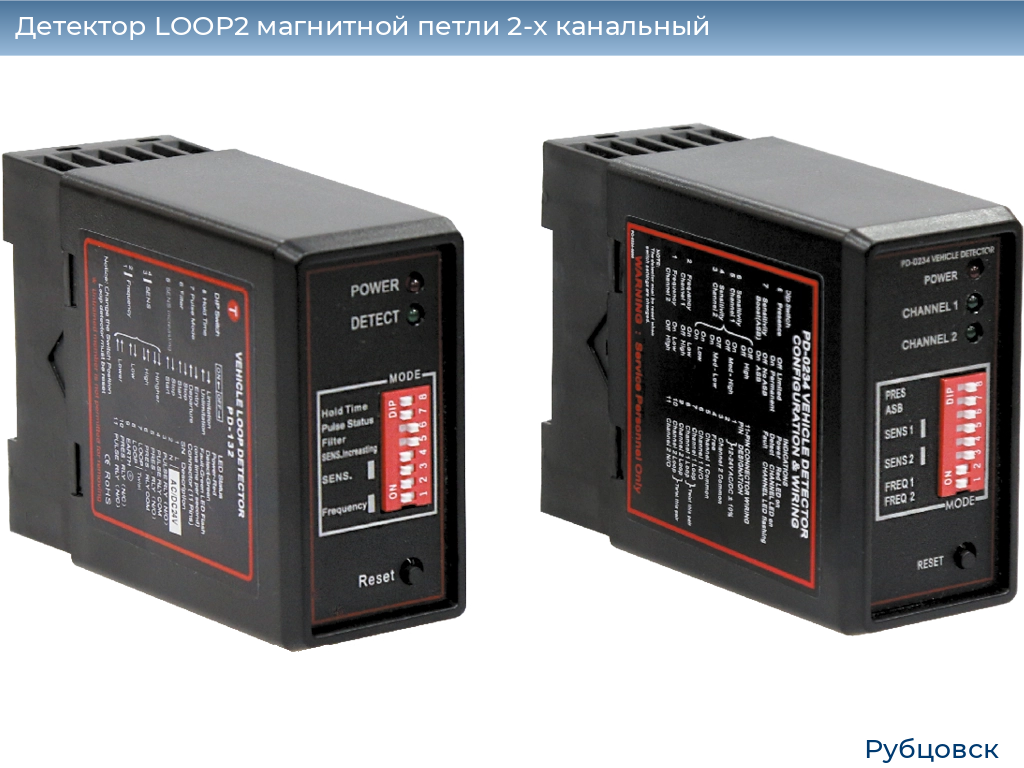 Детектор LOOP2 магнитной петли 2-x канальный, rubtsovsk.doorhan.ru